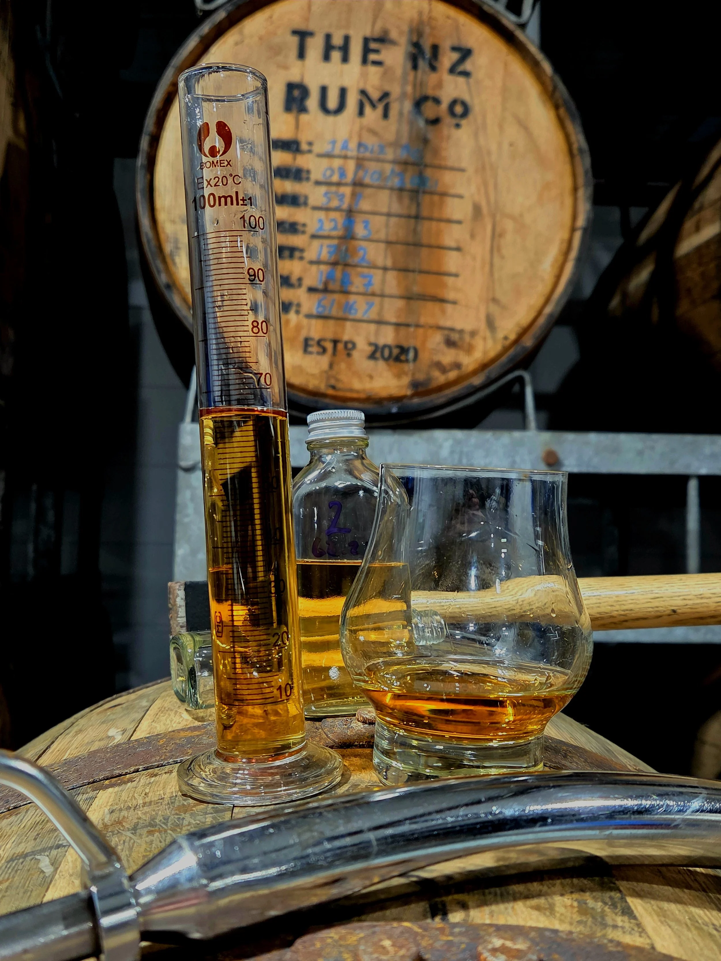 Rum Barrel Sampling