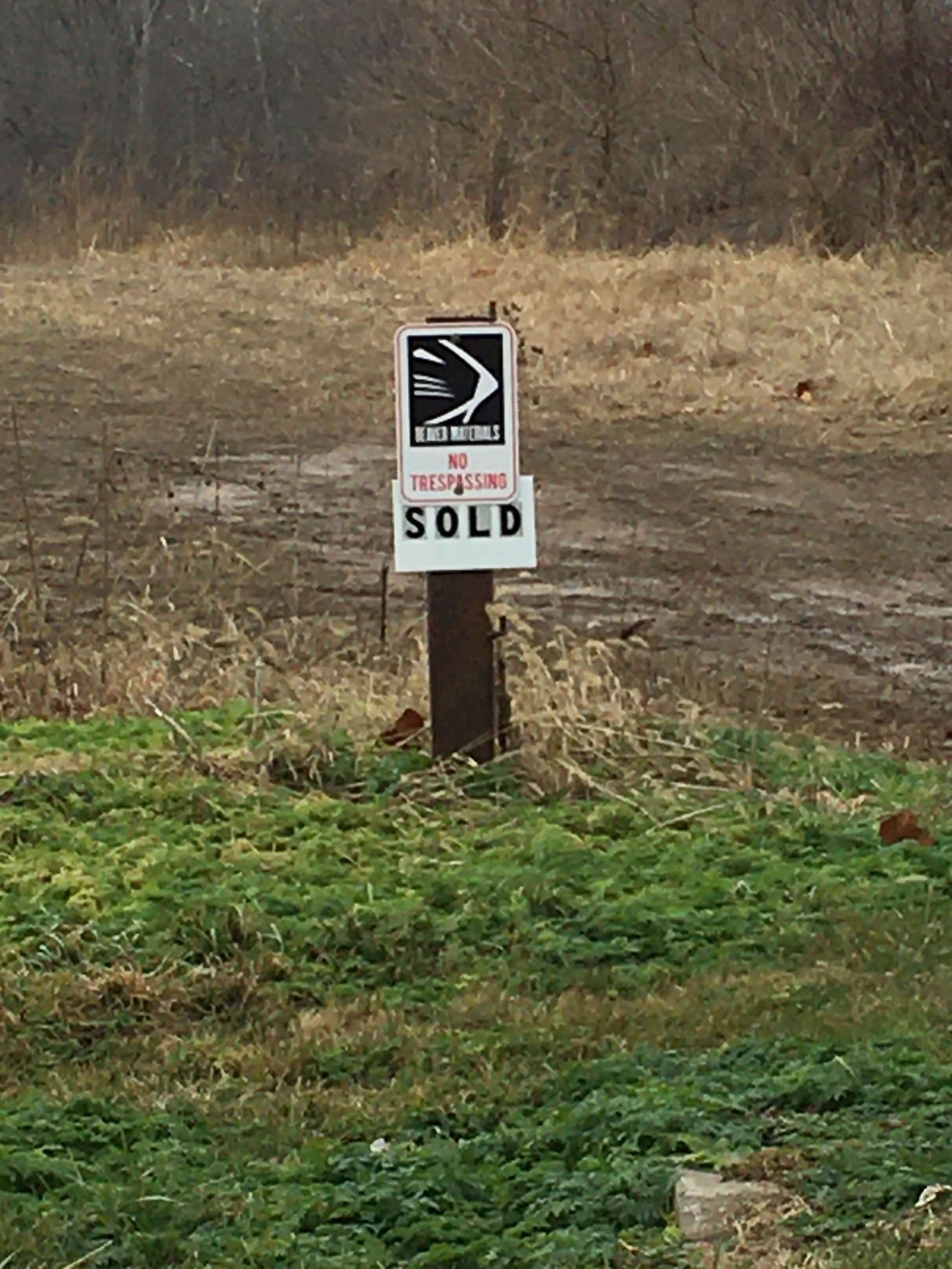 Mr. Beaver has purchased the land intended for the gravel pit.