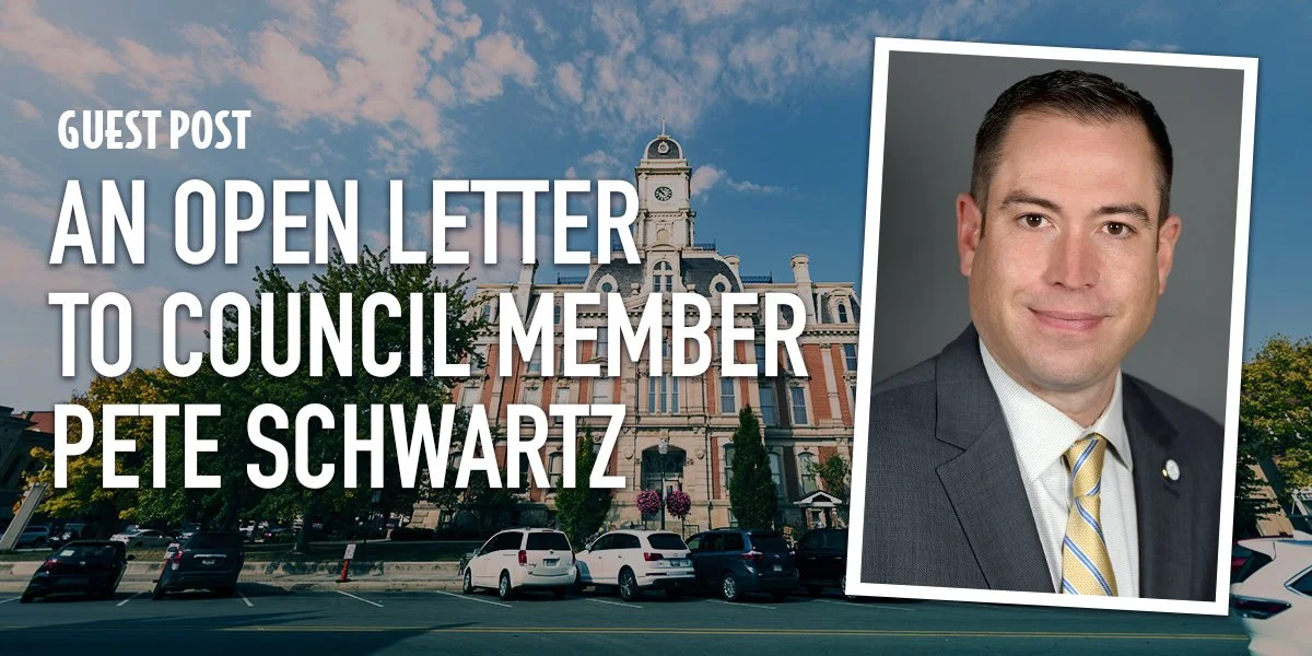 An Open Letter to Council Member Pete Schwartz
