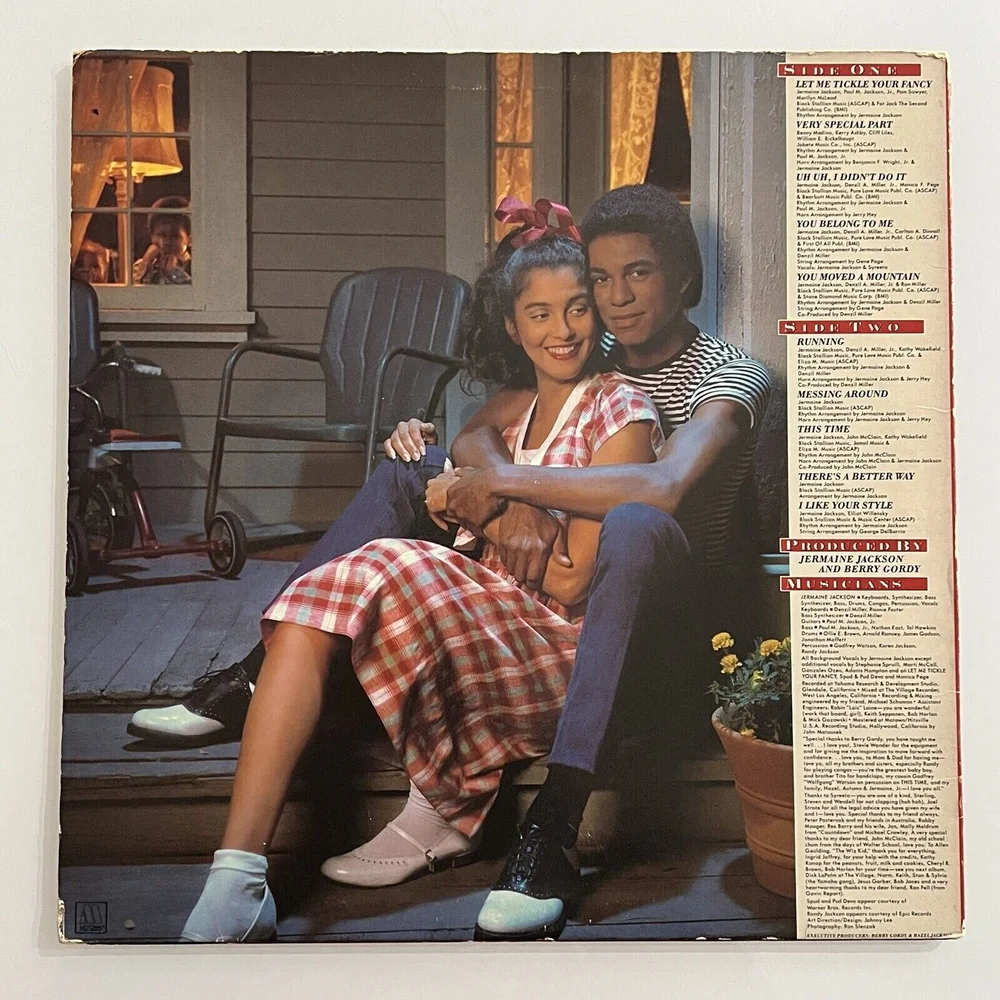 Jermaine Jackson – Let Me Tickle Your Fancy - Motown – 6017ML