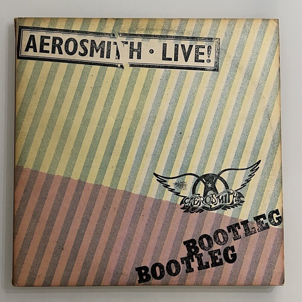 Aerosmith ‎– Live! Bootleg - Columbia ‎– 2 × Vinyl, US 1978 with — Bossa 'N Roll Records