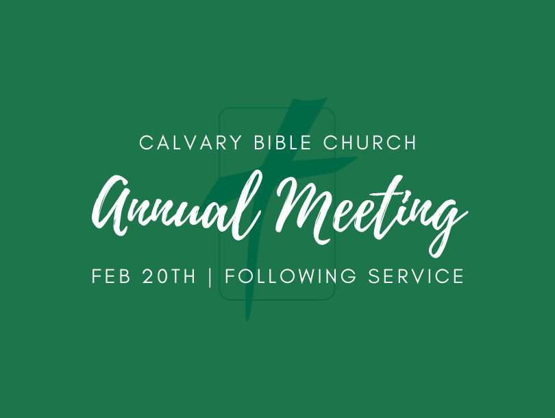 Annual Business Meeting