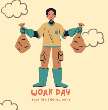 Spring Work Day at CBC