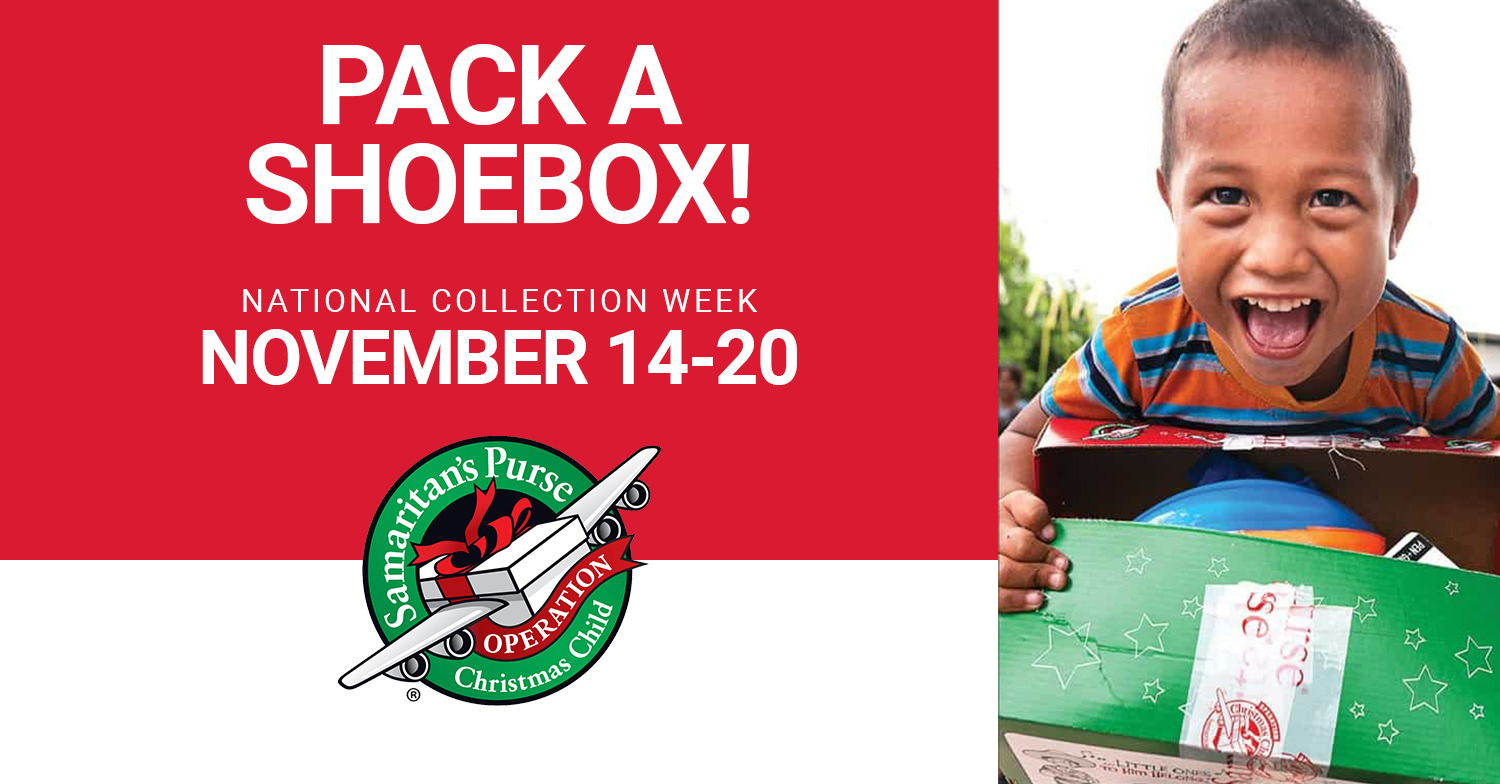 Operation Christmas Child Collection Week