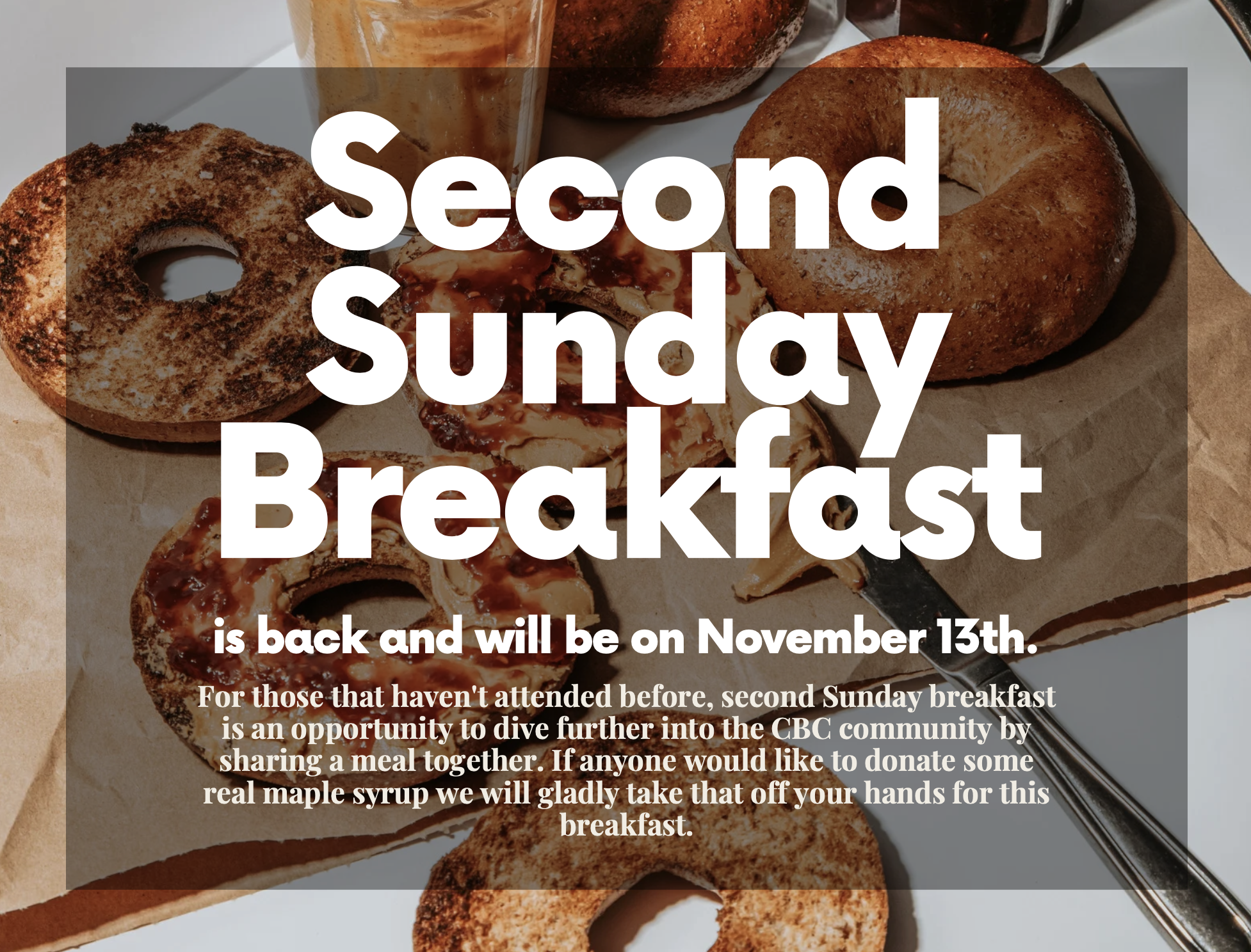 Second Sunday Breakfast