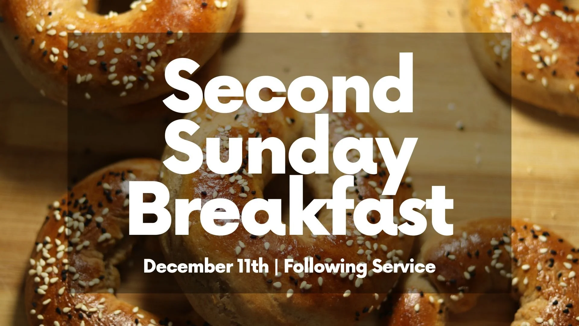 Second Sunday Breakfast