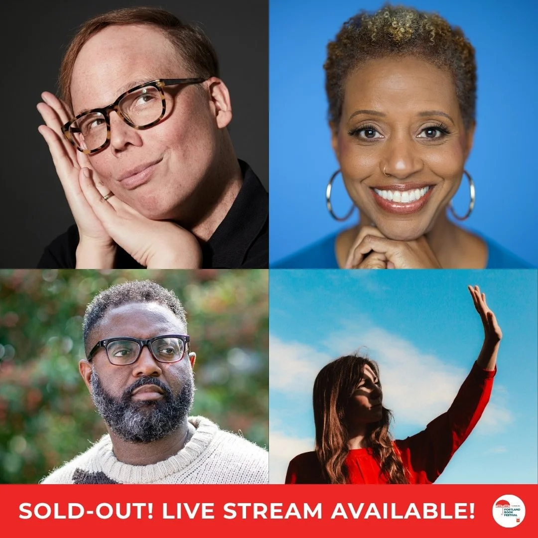 Live Wire x Portland Book Festival with Jeff Hiller, Tara Roberts, Reginald Dwayne Betts, and Anna Tivel