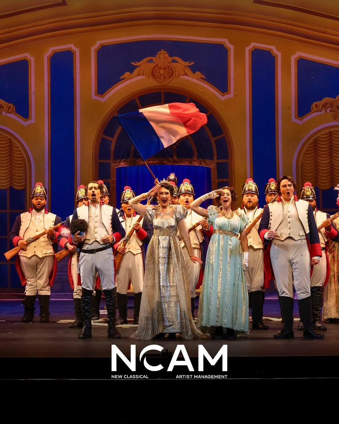 Congratulations to NCAM contralto @emilygeller on her house debut with @operasantabarbara as the formidable and fabulous Marquise of Berkenfield—a role that’s quickly becoming her signature! πΆ 
Catch her in The Daughter of the Regiment