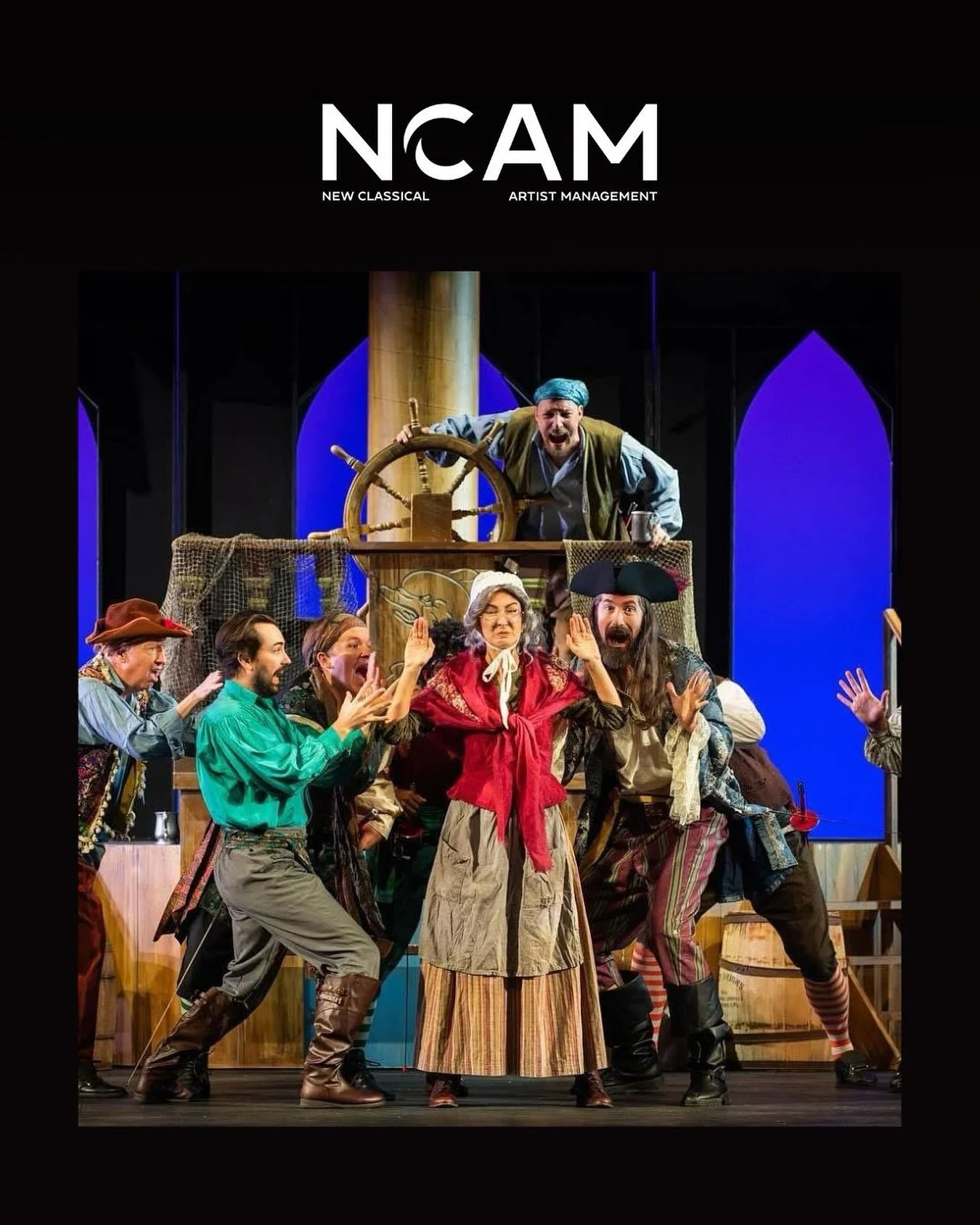 ✨ Congrats to NCAM artist and contralto @emilygeller on opening night of The Pirates of Penzance with @saltmarshopera !⚓️ Emily takes the stage in one of her signature roles&mdash;Ruth&mdash;in Gilbert &amp; Sullivan&rsquo;s beloved comic opera.

Cat