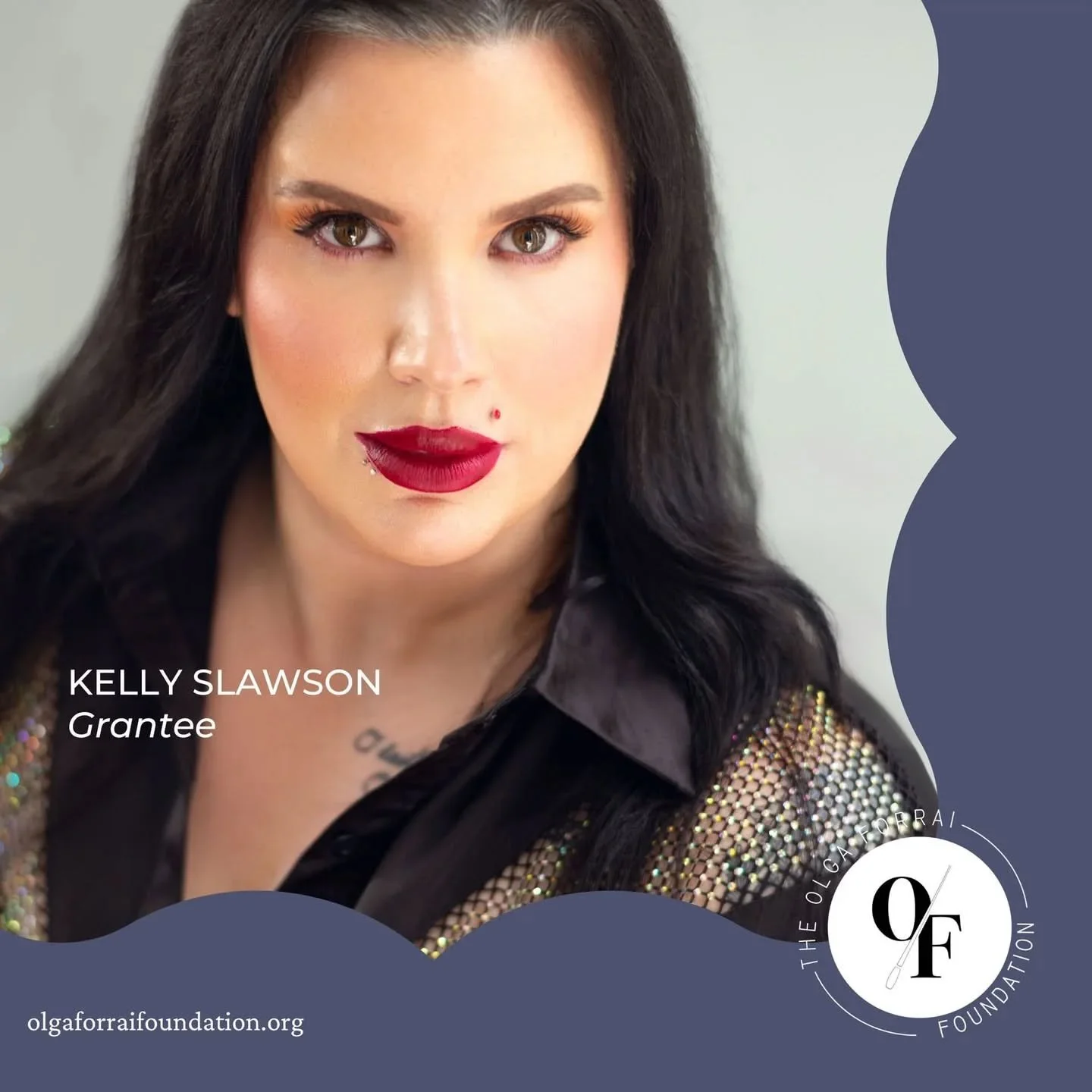 Credit to @theolgaforraifoundation MEET KELLY SLAWSON ( @kellyslawsonsoprano )

We are excited to announce that Kelly Slawson, soprano is a 2025 Olga Forrai Foundation Grantee! This past fall, she made her debut in the title role of Turandot with St.