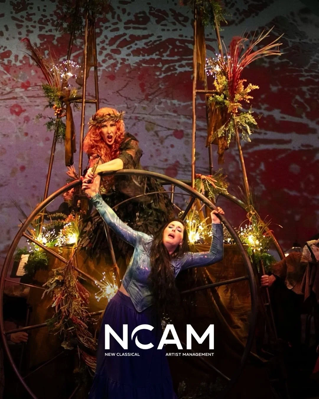 👏 Congratulations to @emilygeller as Ježibaba and the whole cast and crew opening Rusalka tomorrow with @operamodesto! 

📸 David Schroeder