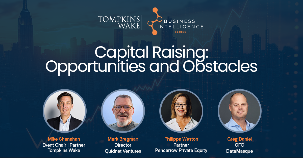 Capital Raising:          Opportunities &amp; Obstacles