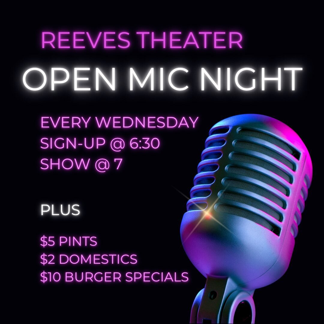 See you tonight, friends!

#openmic #free #beerspecials #drinkspecials