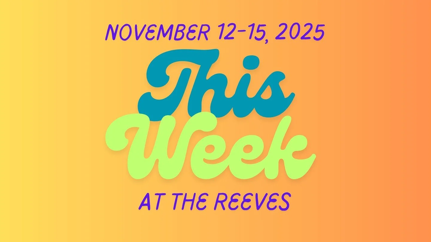 Come visit us at the Reeves this week for incredible music, delicious food from Side Door, and refreshing beverages at our bar. Get your Steel Wheels tickets NOW at ReevesTheater.com.
ㅤ
Wednesday:
-Bar opens at 5 with $5 Drafts and $2 Domestics all n