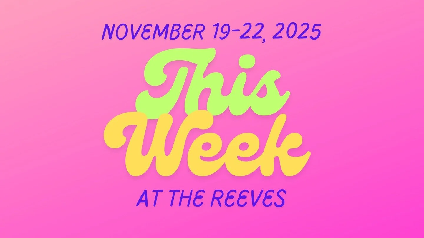 Another fabulous week at the Reeves!
ㅤ
Wednesday
- Bar opens at 5 with $5 Drafts and $2 Domestics all night
- Food from Side Door 5-9
- Reeves Karaoke on the Main Stage (free) at 7
ㅤ
Thursday
- Closed for a private event
ㅤ
Friday
- Bar opens at 5
- F