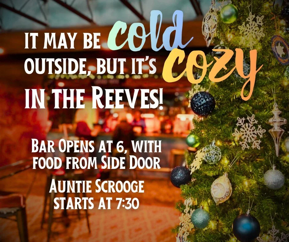 We're bummed that the parade got cancelled, but we're still open and ready to serve you tasty drinks, delicious food from Side Door, and hilarious laughs with Foothills Theatre!
ㅤ
See you at 6, friends!
ㅤ
#reeves #reevestheater #elkinnc #yadkinvalley