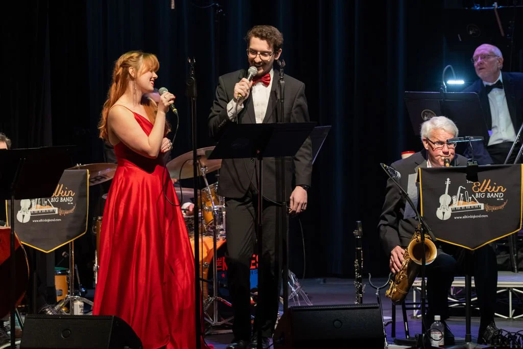 Enjoy Big Band Greatest Hits from the Elkin Big Band, tonight at 7 p.m. at the Reeves Theater in downtown Elkin. We can't wait to see you there!
ㅤ
Tickets are still available at ReevesTheater.com, or at the door.
ㅤ
#reeves #reevestheater #elkinnc #ya