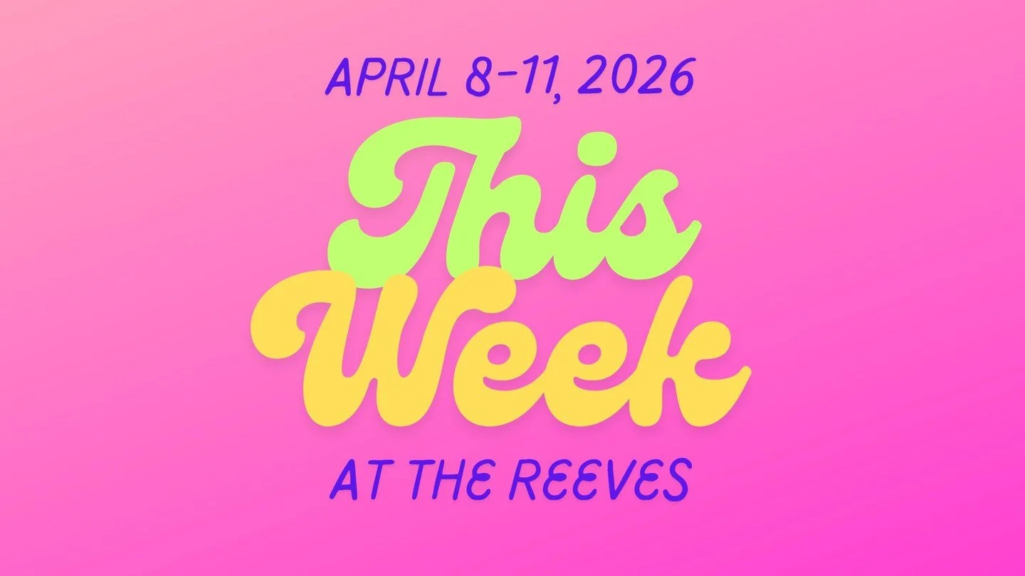We can't wait to have you back at the Reeves this week!
ㅤ
Wednesday:
- Bar opens at 5 with $5 Drafts and $2 Domestics all night
- Food from Side Door 5-9
- Reeves Open Mic - BAND NIGHT (free) at 7
ㅤ
Thursday:
- Bar opens at 5 with $3 off spirits and 