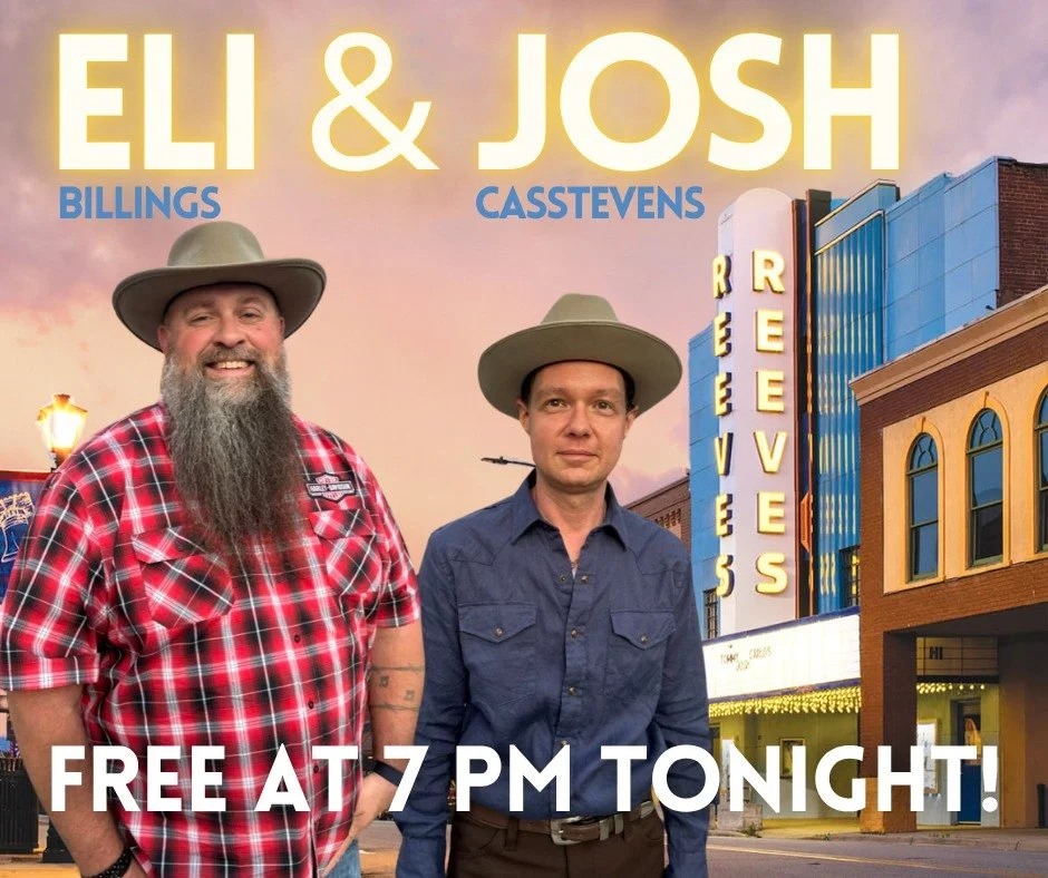 Don't forget to come out tonight for great drinks, wonderful company, and amazing music by two of our favorites!
ㅤ
No tickets necessary, just come on by.