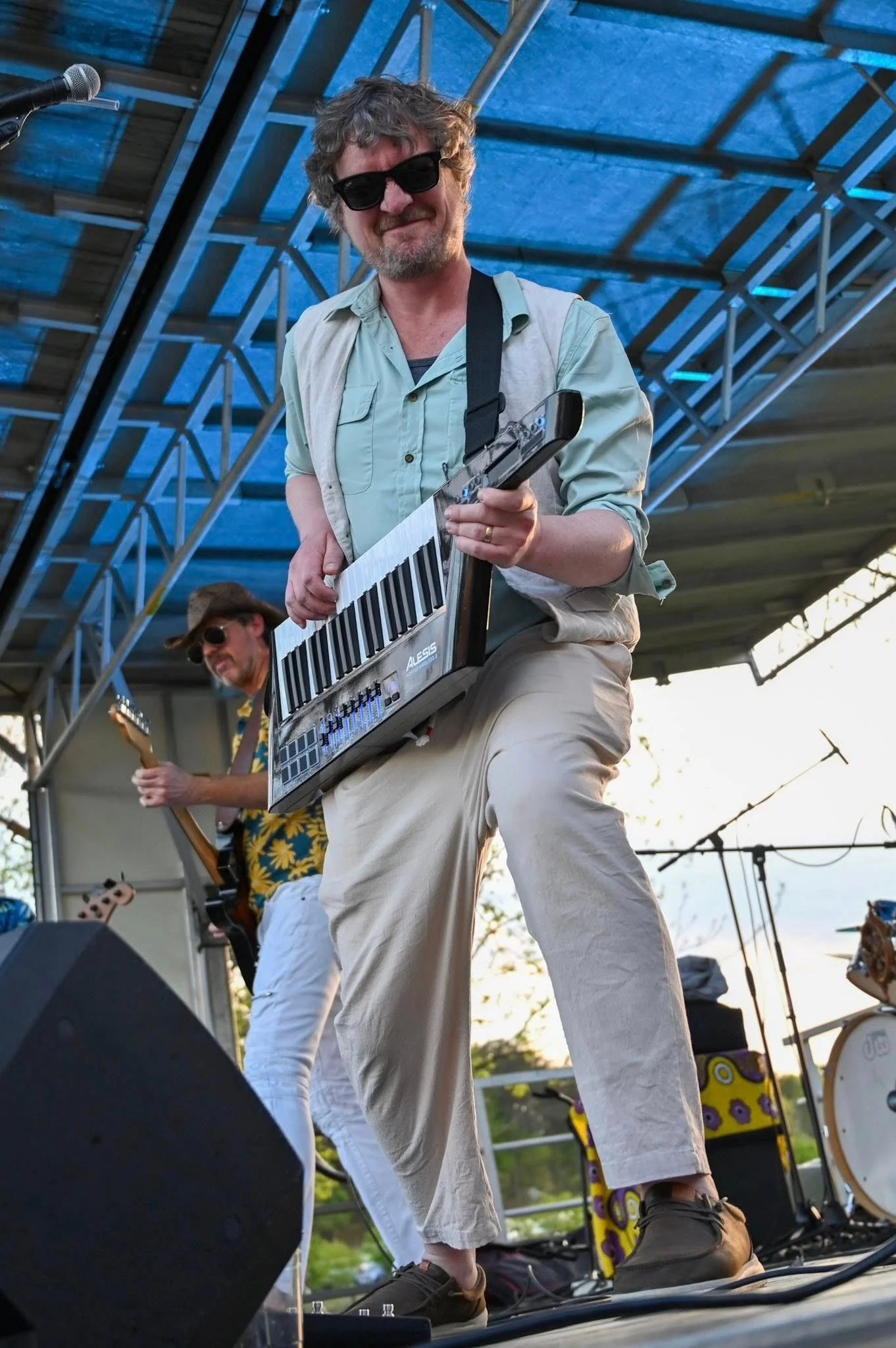 Looky looky at our very own Tommy Jackson rockin' the Keytar with Camel City Yacht Club!
ㅤ
CCYC is coming back to port at the Reeves on Friday, May 8, so grab your tickets now at ReevesTheater.com (or click here: https://vist.ly/4z4kv)
ㅤ
Photo by Sus