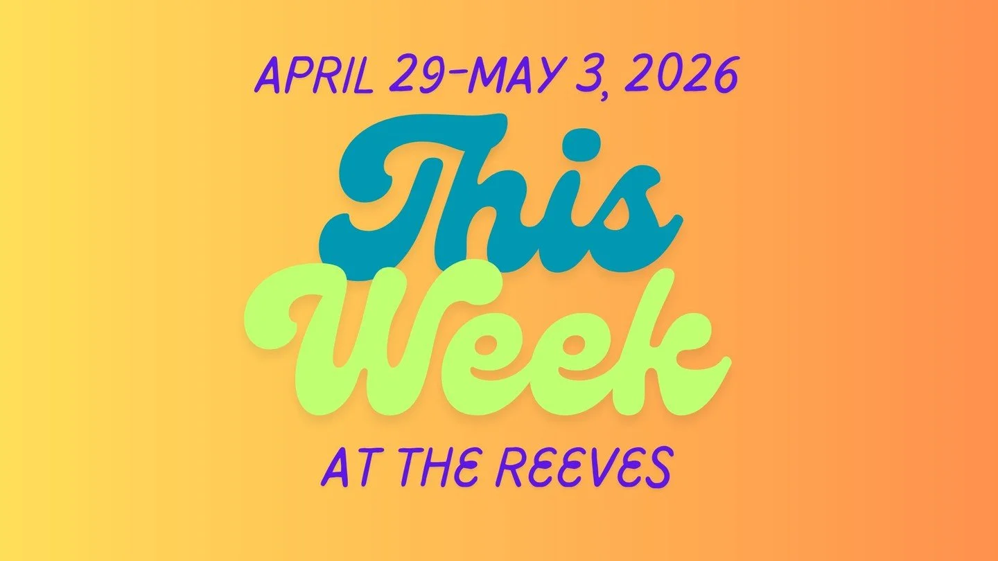 You're invited to the Reeves this week, for incredible music, tasty beverages, and delicious food from Side Door!
ㅤ
Wednesday:
- Bar opens at 5 with $5 Drafts and $2 Domestics
- Food from Side Door 5-9
- Reeves Open Mic Night (free) at 7
ㅤ
Thursday:
