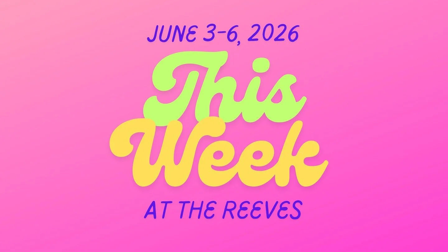 Happy June, Reeves fam! We hope you'll come hang out with us this week.
ㅤ
Wednesday:
- Bar opens at 5 with $5 Drafts and $2 Domestics
- Food from Side Door 5-9
- Reeves Open Mic Night (free) at 7
ㅤ
Thursday:
- Bar opens at 5
- Food from Side Door 5-9