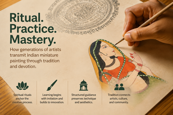 New Study Highlights How Ritualized Learning Preserves Traditional Artistic Mastery