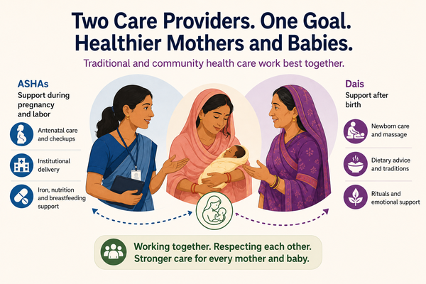 New Study Highlights How Community Health Workers and Traditional Birth Attendants Work Together