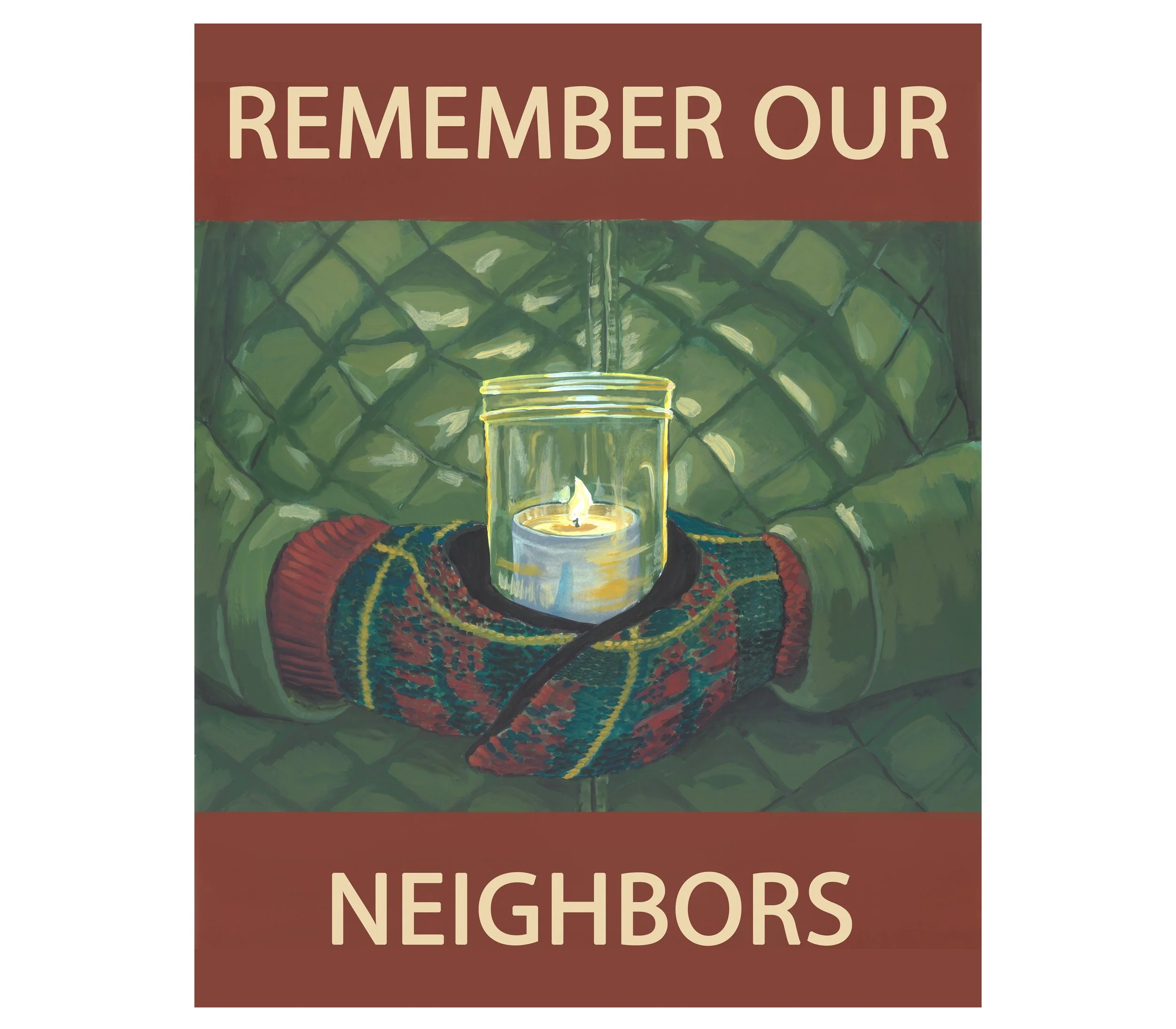 Remember Our Neighbors Poster