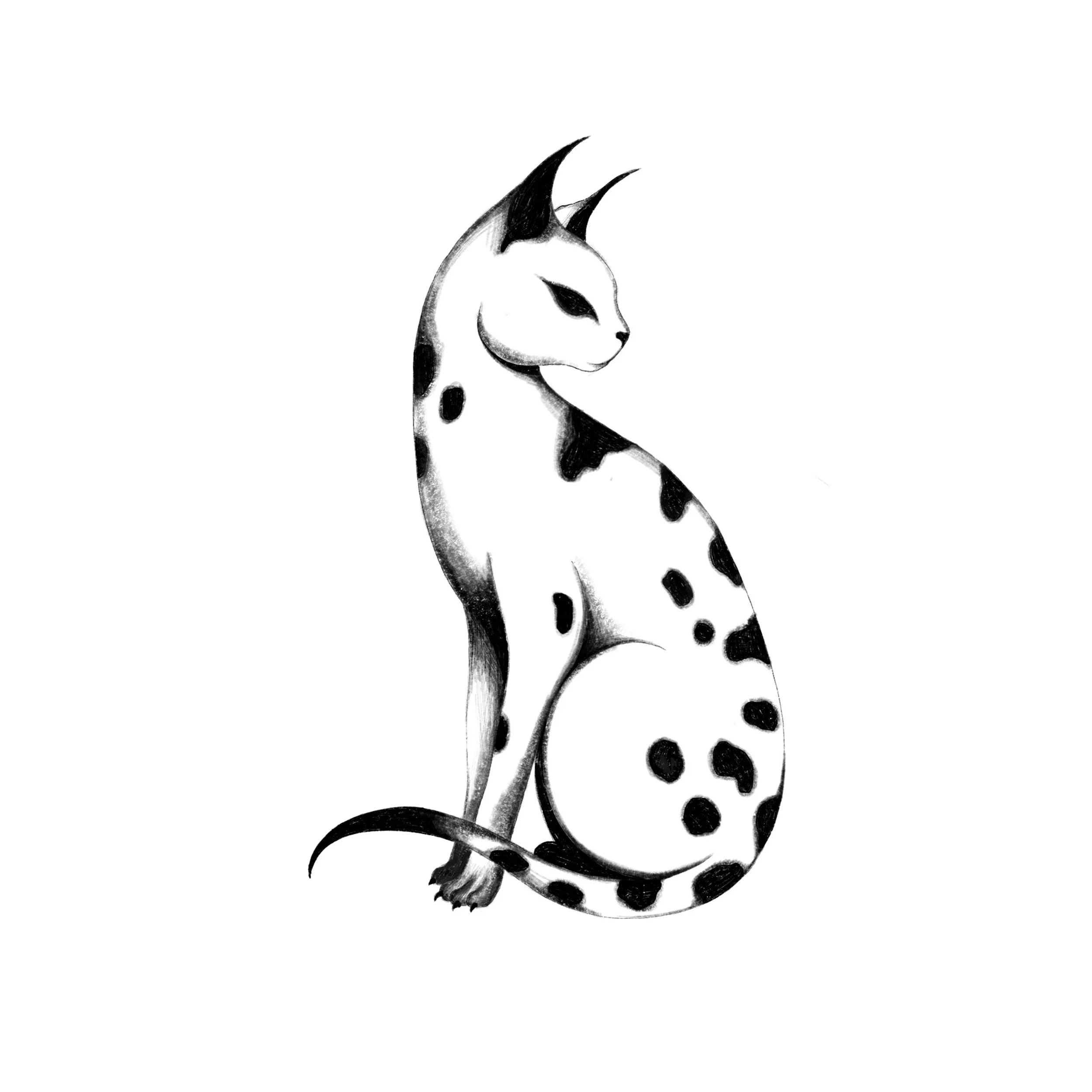 Spotty Cat 3. Price: $250