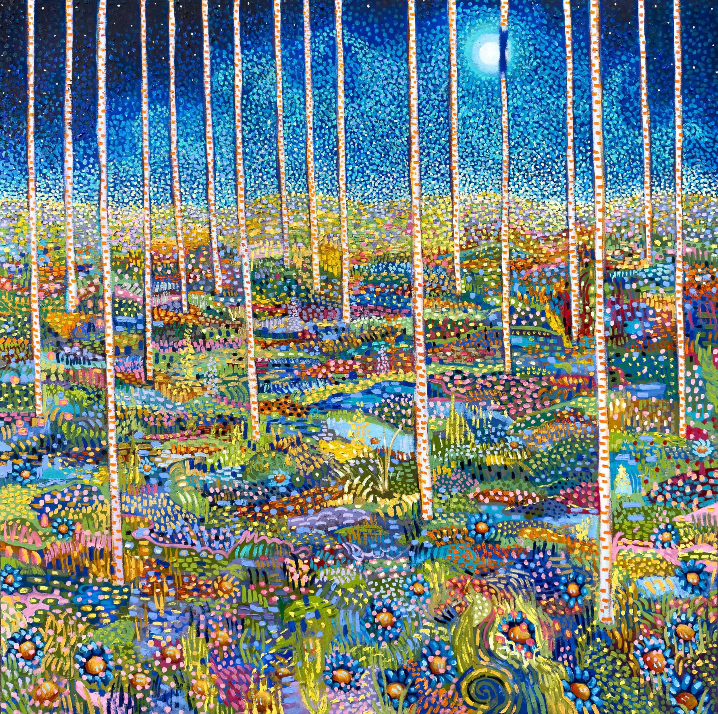 Under a Blanket of Blue