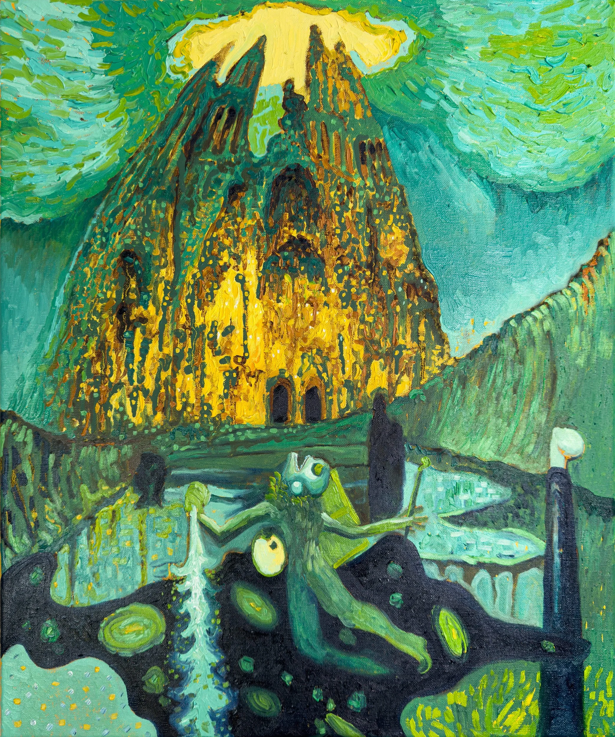 Pintor Paseando Barcelona