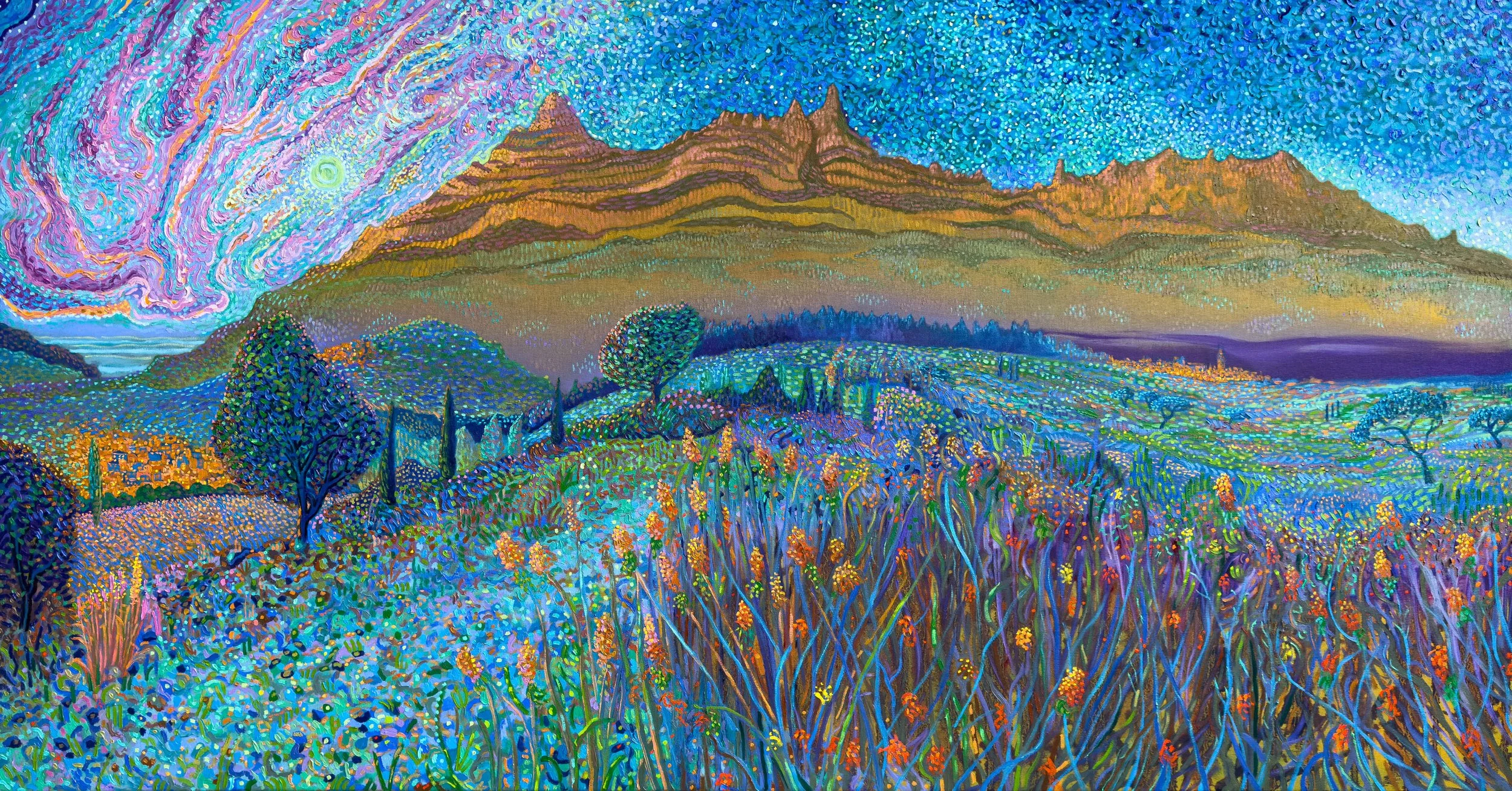 Paisaje de Montserrat