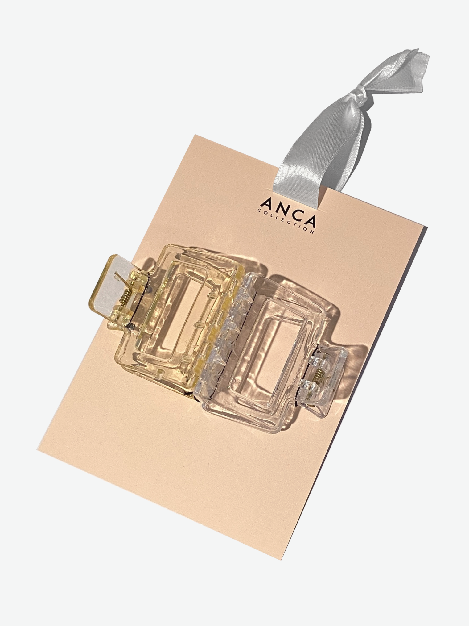 Transparent Hair Claw Set (Set of 2)