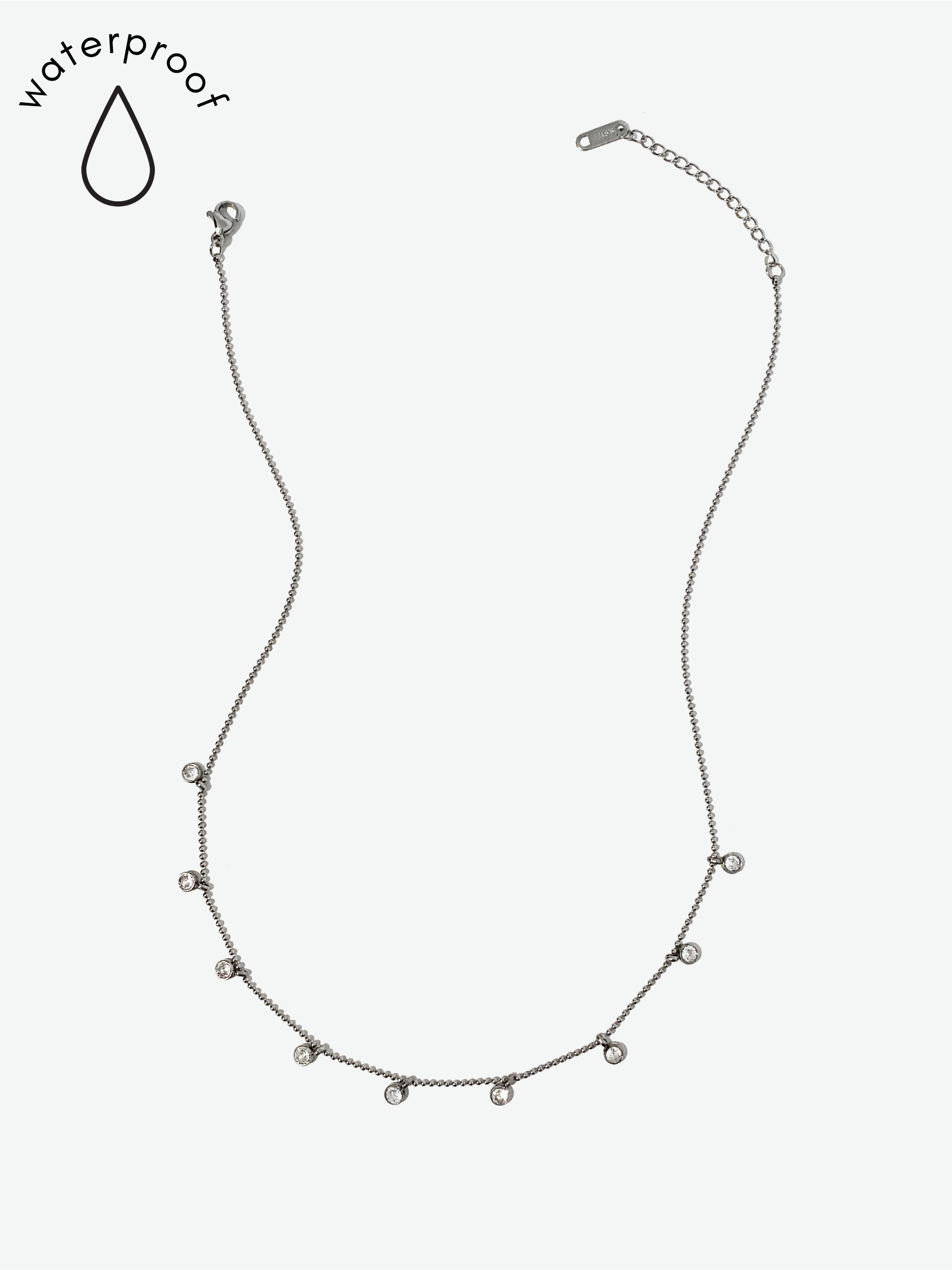 Silver Halo Necklace