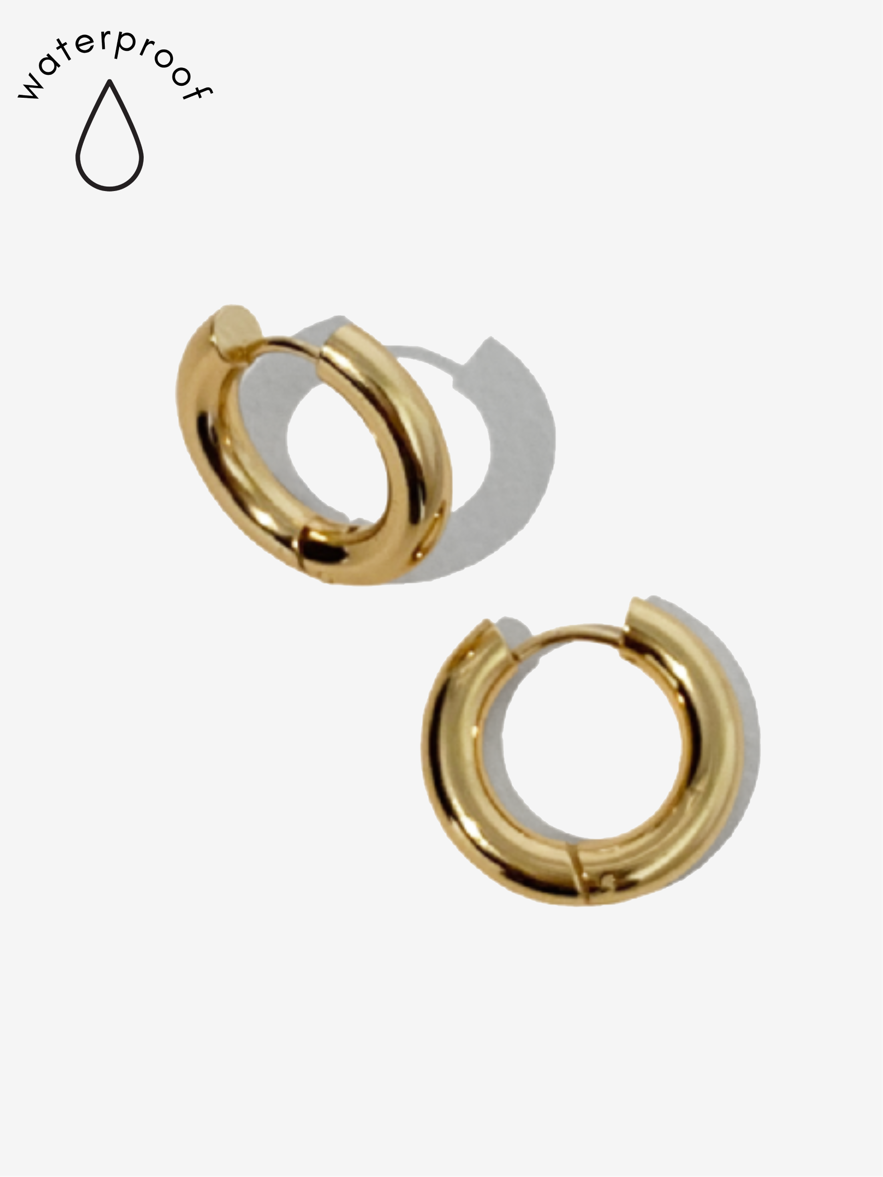 Gold Everyday Huggie Hoops