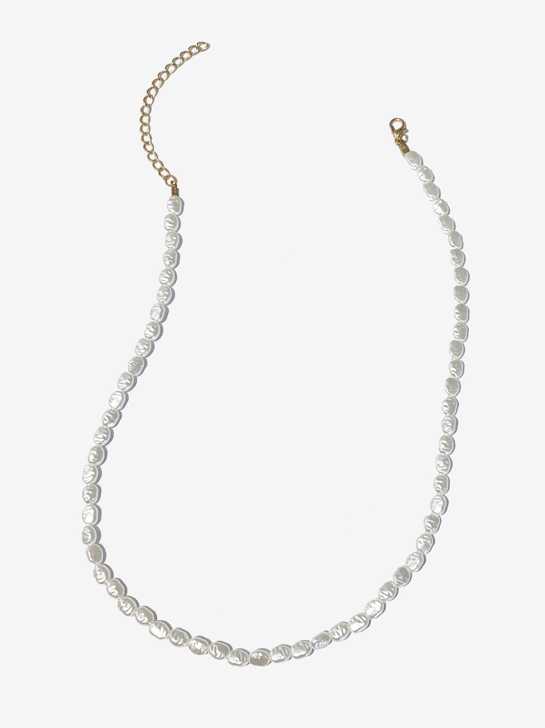 Beaded Pearl Necklace