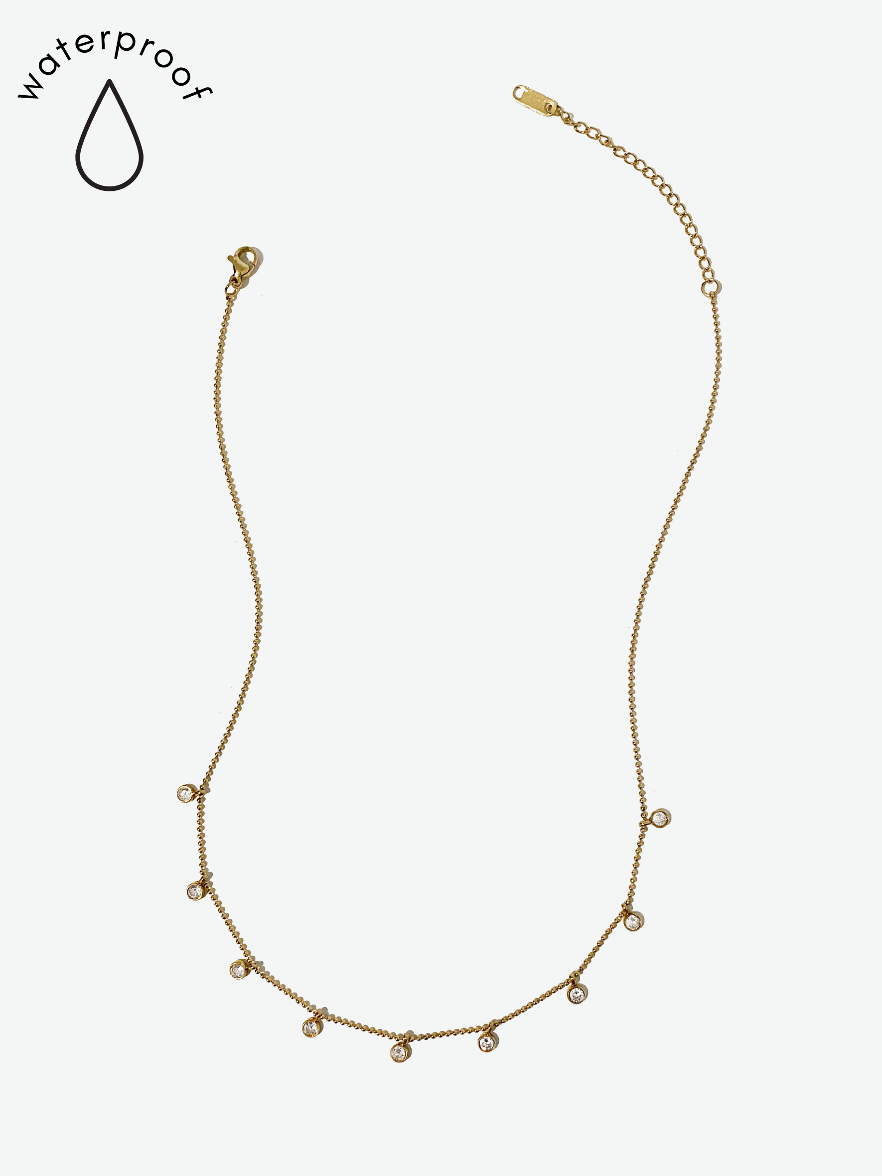 Gold Halo Necklace