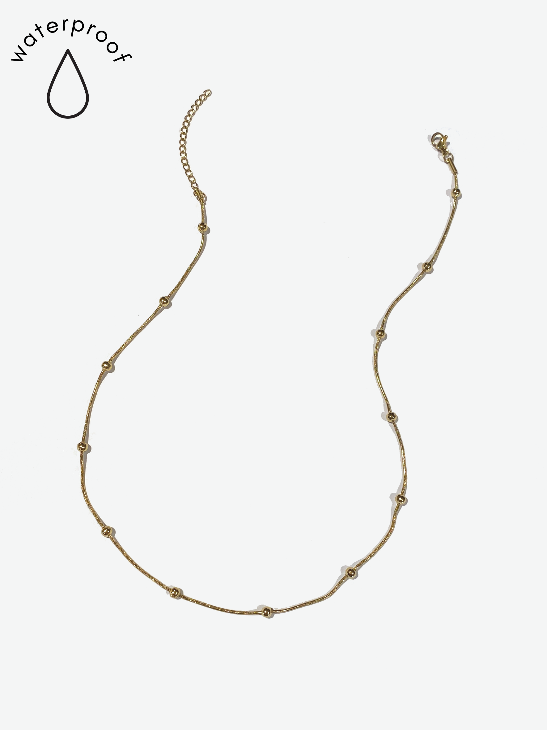 Gold Orb Necklace