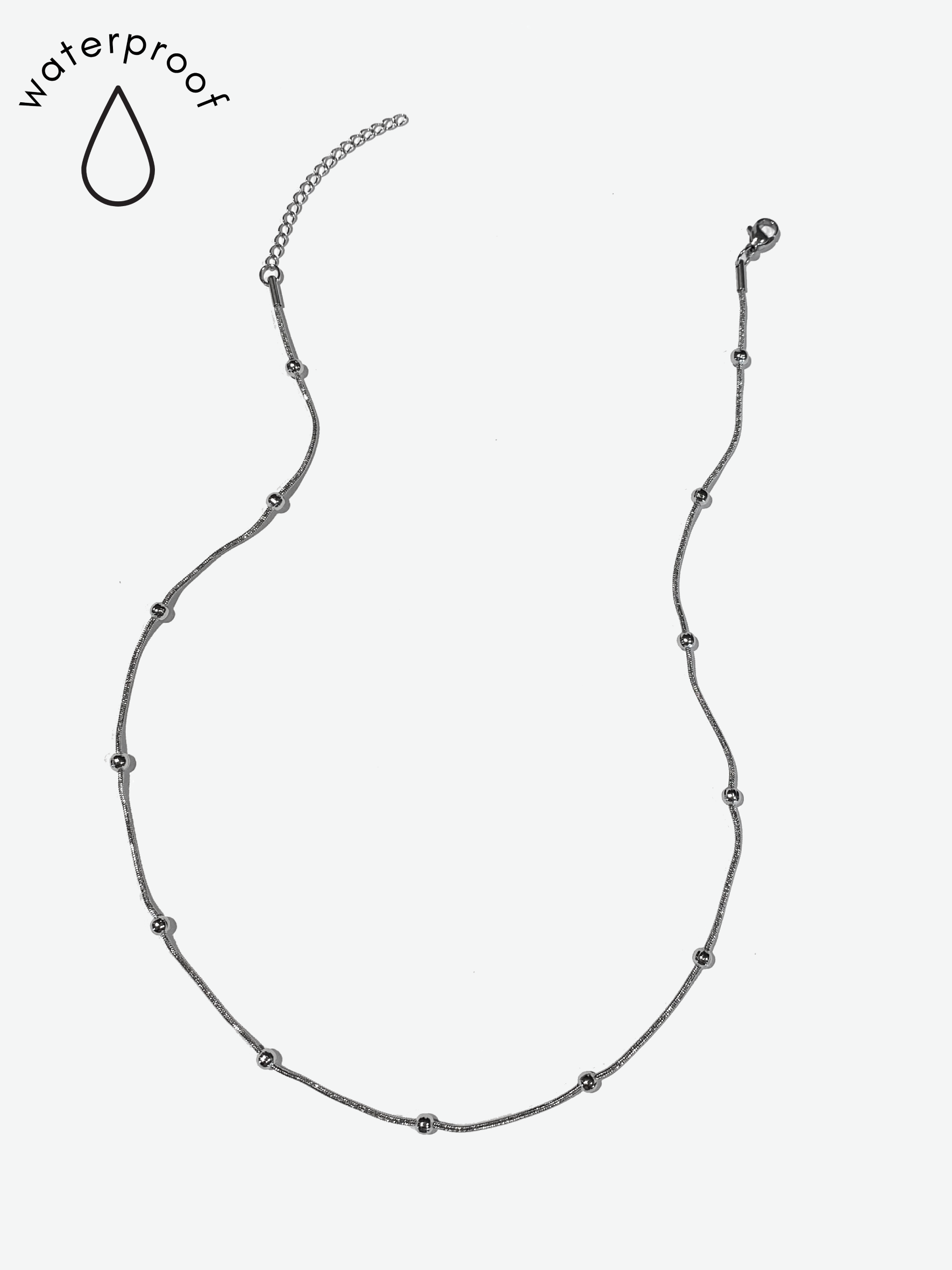 Silver Orb Necklace