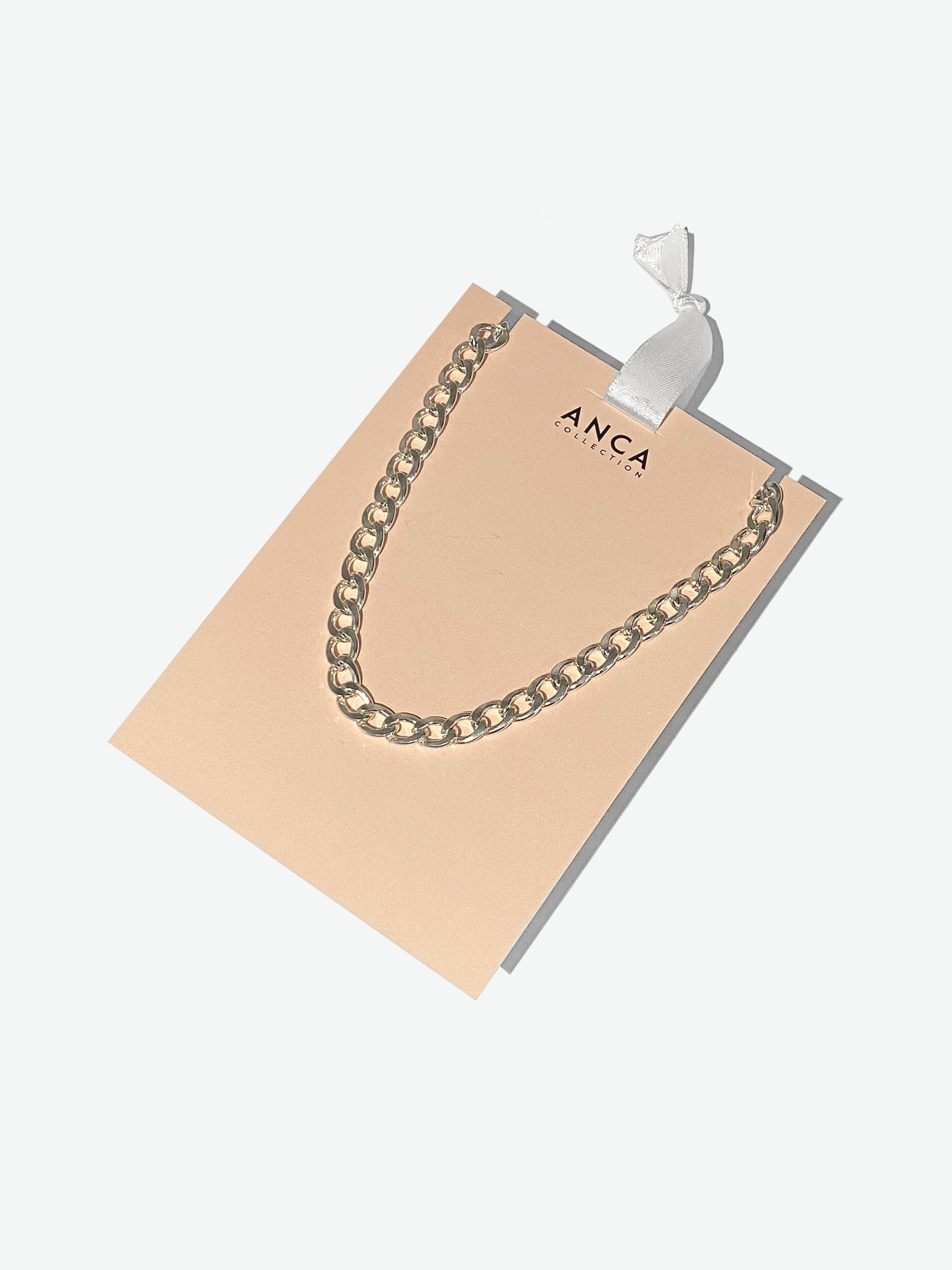 Silver Short Chain Necklace