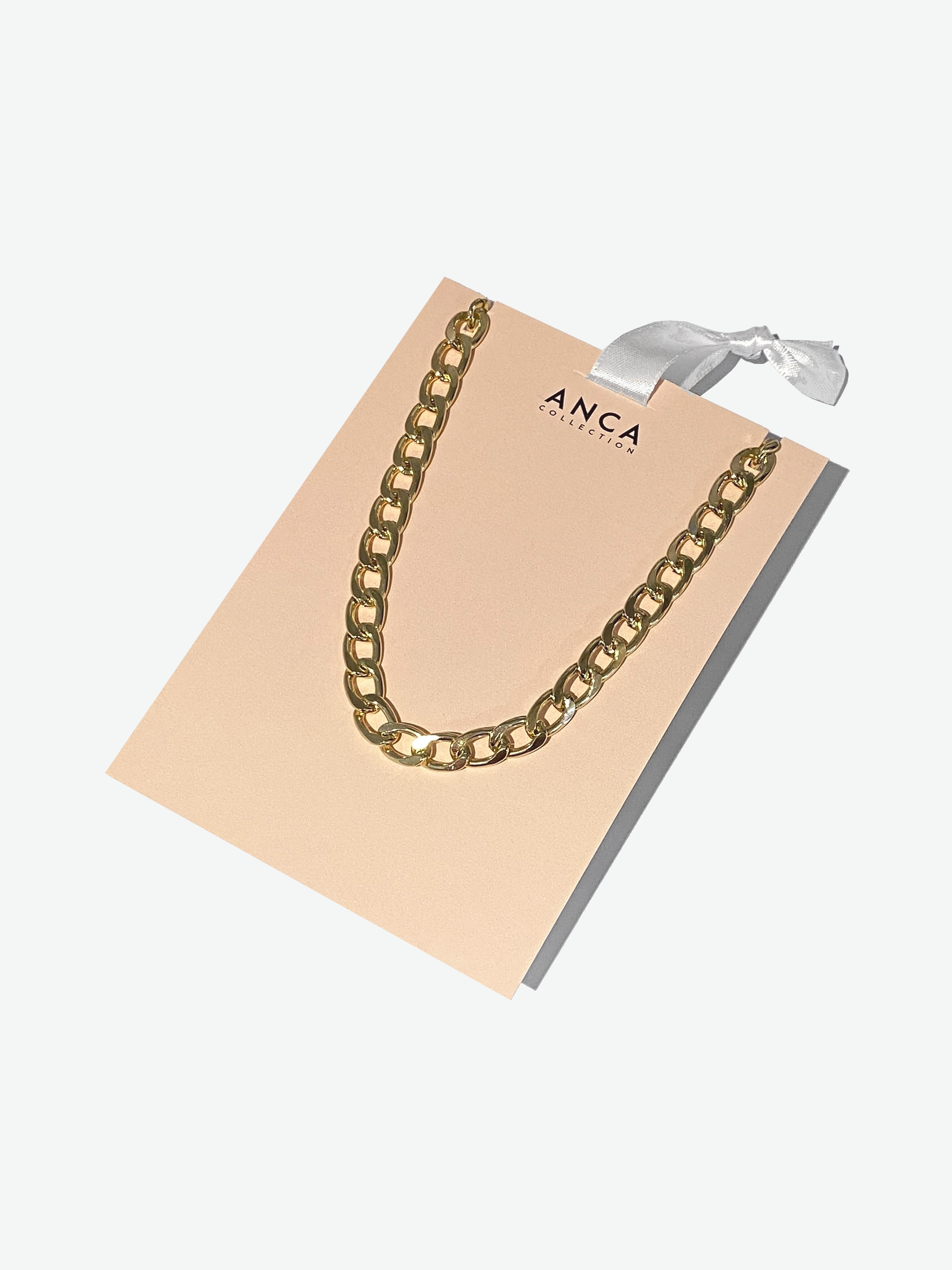 Gold Short Chain Necklace