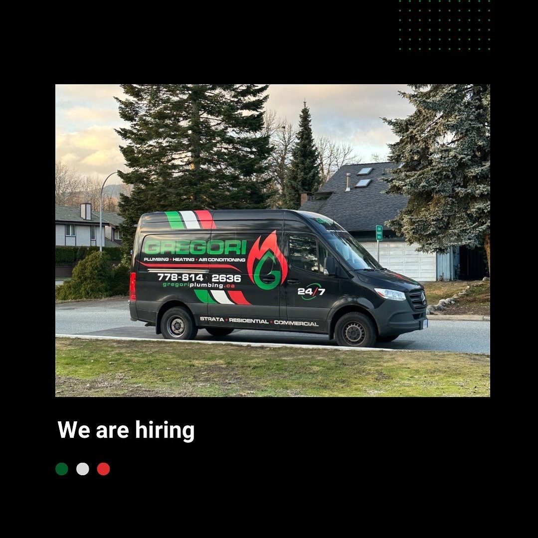 Exciting news! Gregori Plumbing is on the hunt for skilled plumbing apprentices and journeyman service plumbers. Be part of a dynamic team that values quality and expertise. 

Apply today! 

.
.
.
.

Call us: 778-814-2636
Email: info@gregoriplumbing.