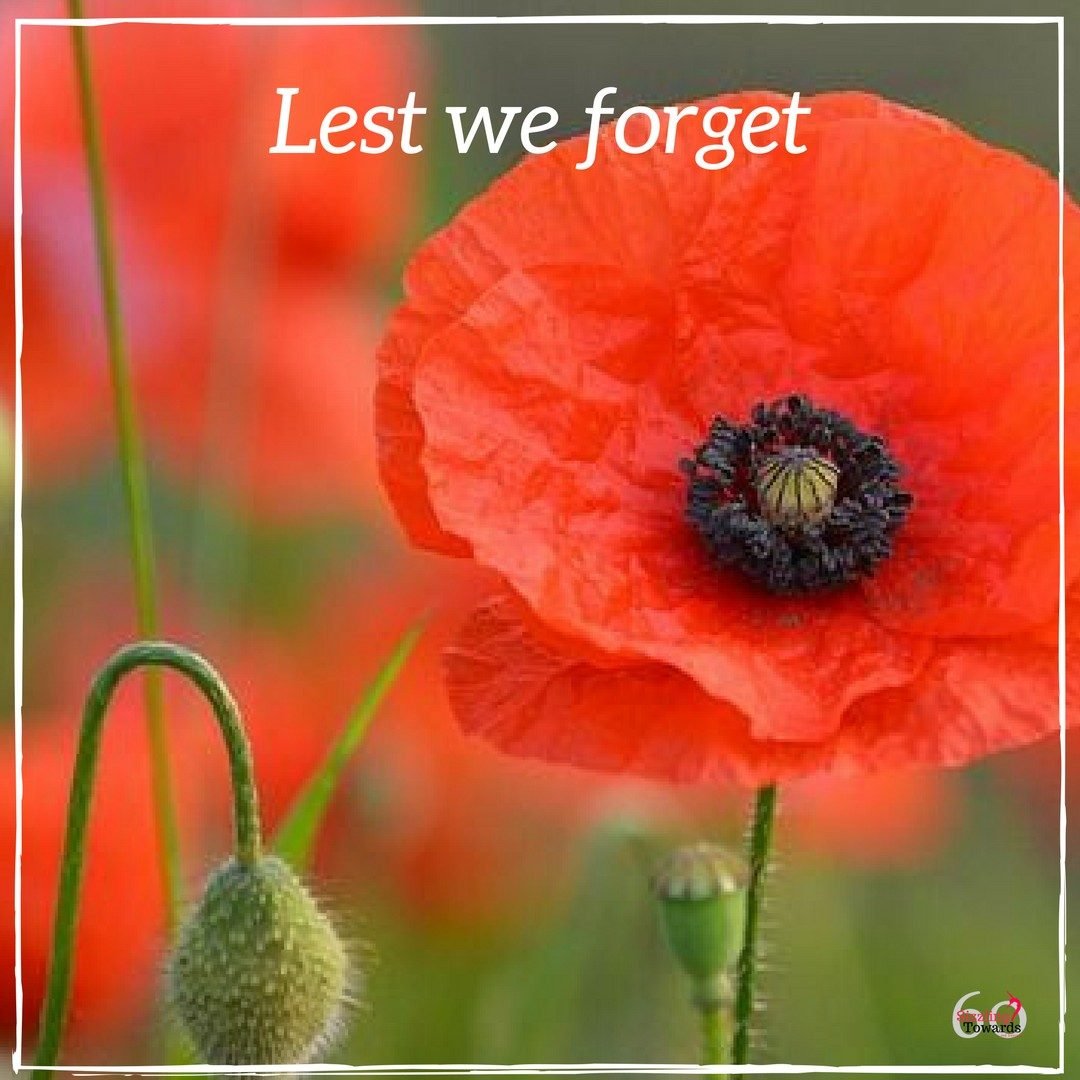 Today we remember those who sacrificed their lives, and we give thanks 🙏
Lest we forget ....