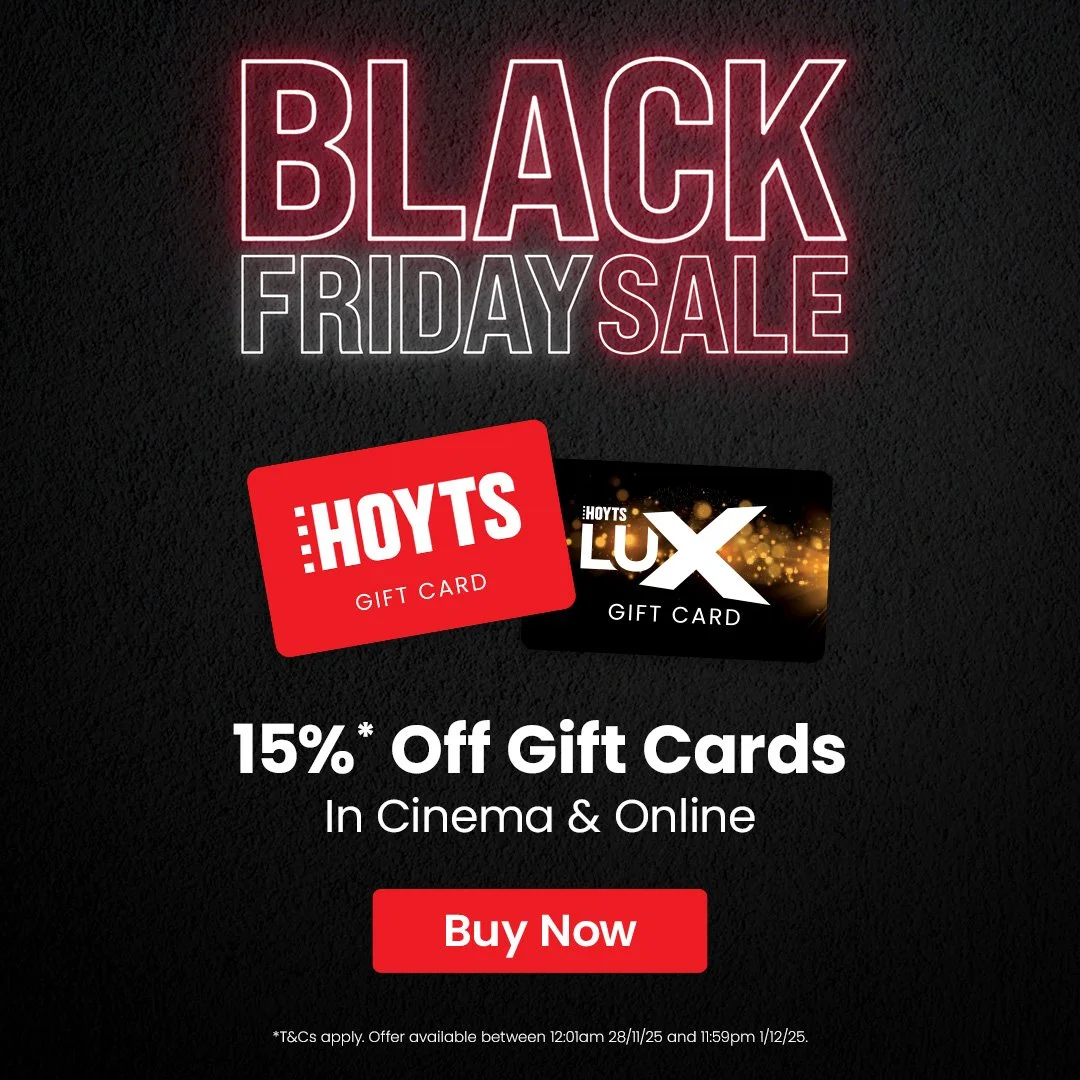 Hoyts' epic Black Friday Sale has arrived! Score 15%* off Gift Cards. 
Don't miss your chance to score 15%* Off all HOYTS Gift Cards before the season of giving begins.

#christmasgifts2025 #christmasspendingtime #christmas2025🎄 #christmasgiftideas 