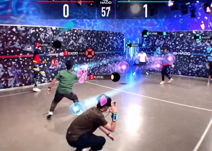 @hado_australia HADO &mdash; the world&rsquo;s first Augmented Reality (AR) sport &mdash; has arrived at The Mandarin Centre! Step onto the court, move, dodge and battle it out as you unleash virtual energy balls and build digital shields in this nex