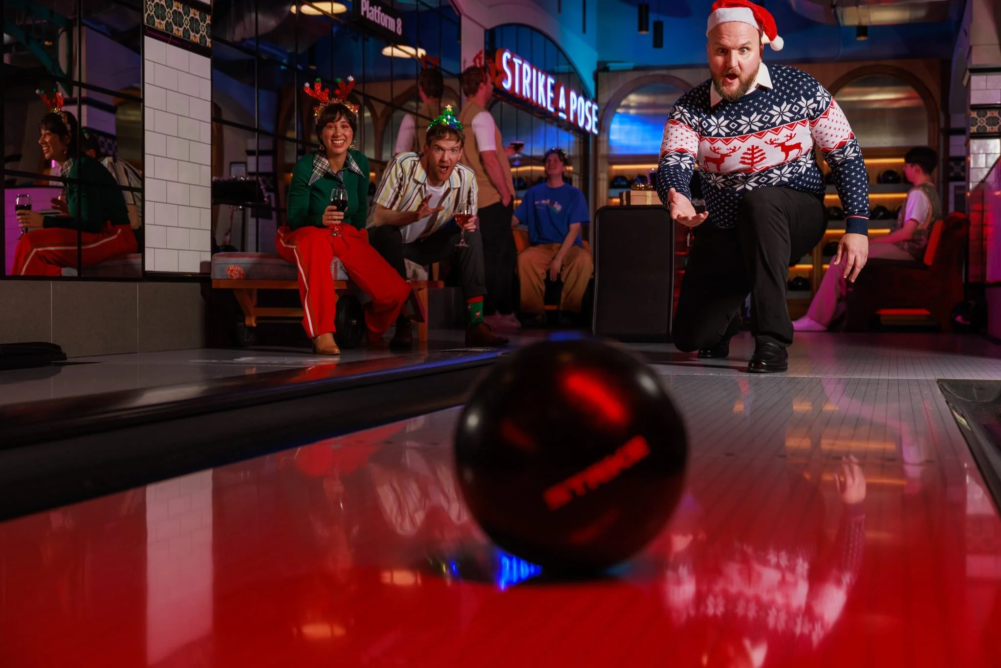 This year, play a round of mini golf, sing-shout in karaoke, or challenge your coworkers to a game of bowling. With packages starting from just $49 per person, how can your boss say no? 

 #chatswoodbowling #chatswoodminigolf #holeymoley #strike #ind