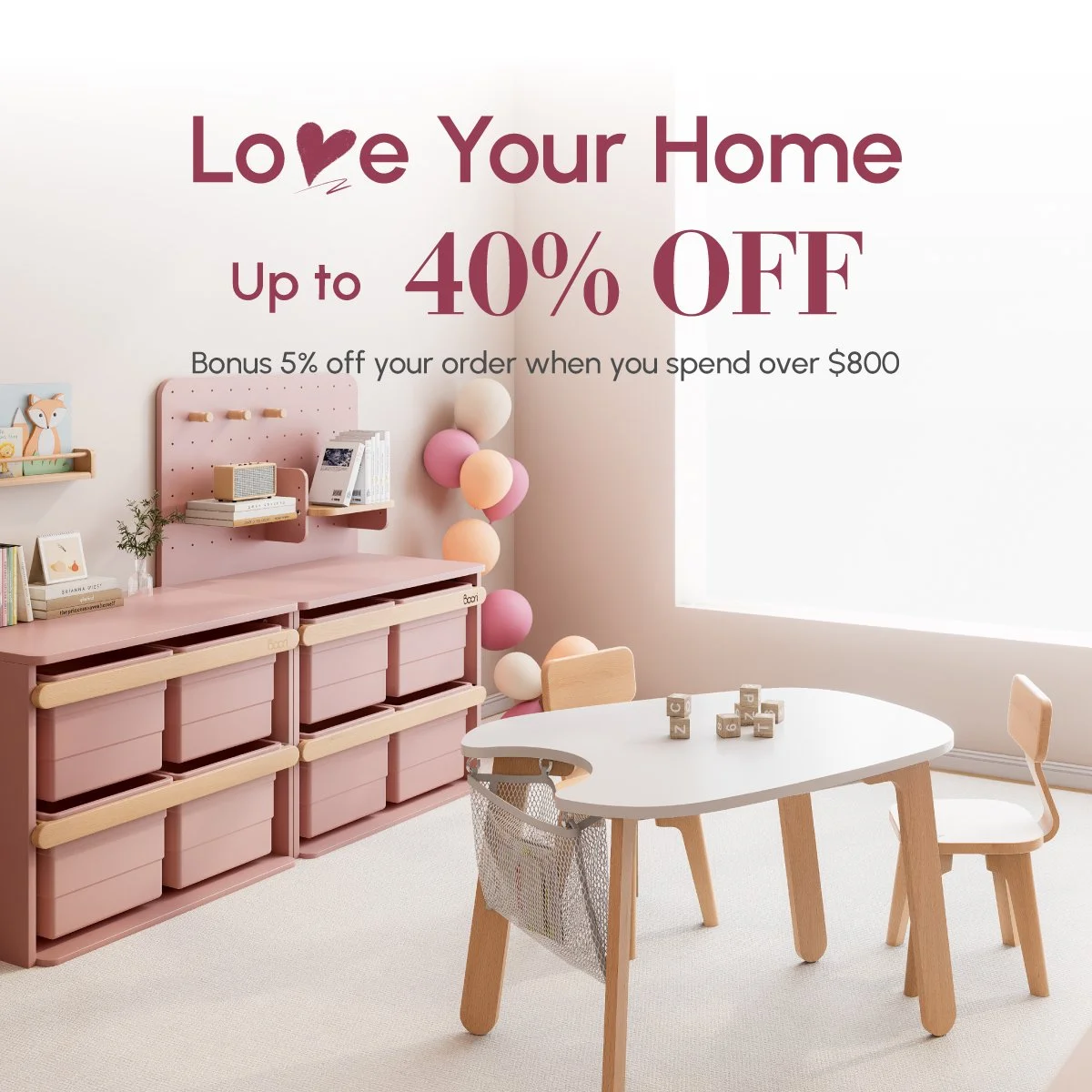 Sale on until 16th February - Up to 40% Off at Boori
PLUS, get a bonus 5% off your order when you spend over $800
https://boori.com.au/collections/love-your-home
Free* delivery on orders over $1000 to selected Sydney, Melbourne, Brisbane &amp; Canber