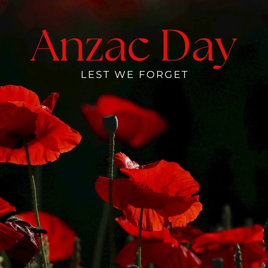 Today we pause to remember and honour the courage, sacrifice, and spirit of all who have served, and those who gave their lives for their country.
Lest we forget. 🌺