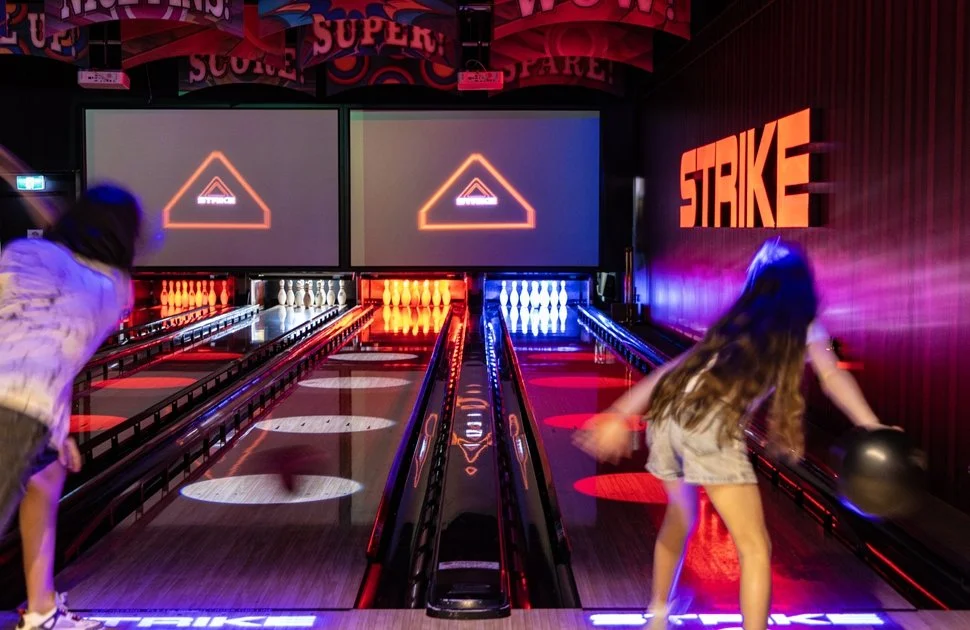 These school holidays, let &lsquo;em roll wild for just $14 at Strike! A full game of bowling with their mates, cousins, and chaos crew. Lanes are open, pins are up - book now and lock it in. 

#mandarincentre  #StrikeBowling #FamilyFun #BowlingSydne